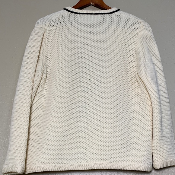 Vintage Ethel of Beverly Hills Women’s Cardigan Wool Novelty‎ Mod Fashion Size M - Picture 10 of 16